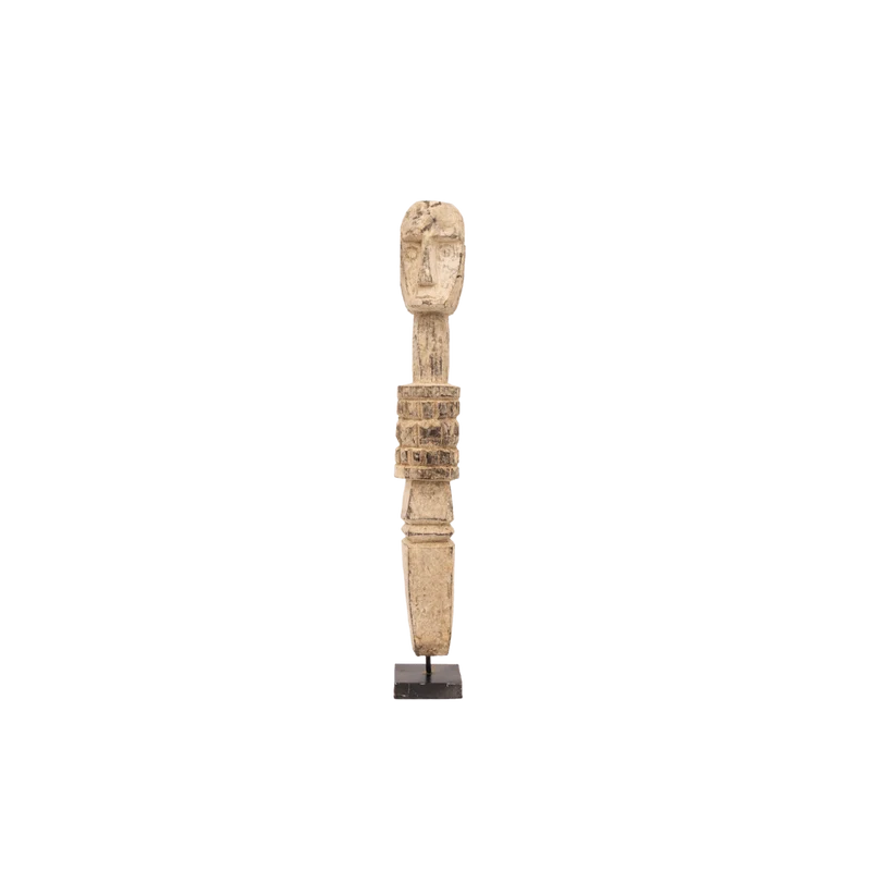 Wooden Sumba Statue | Natural 60cm