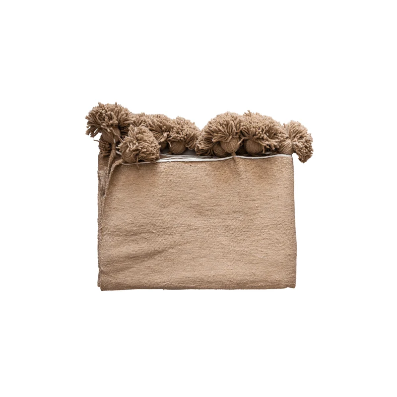 PomPom blanket | Sand