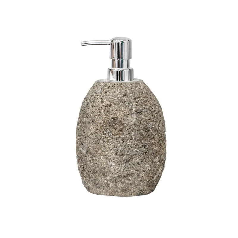 Stone Soap Dispenser | Soft grey