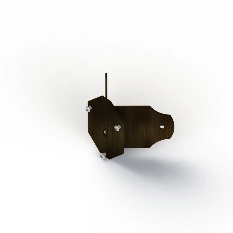 Patte d'angle A PATINE DOREE 009 147001009