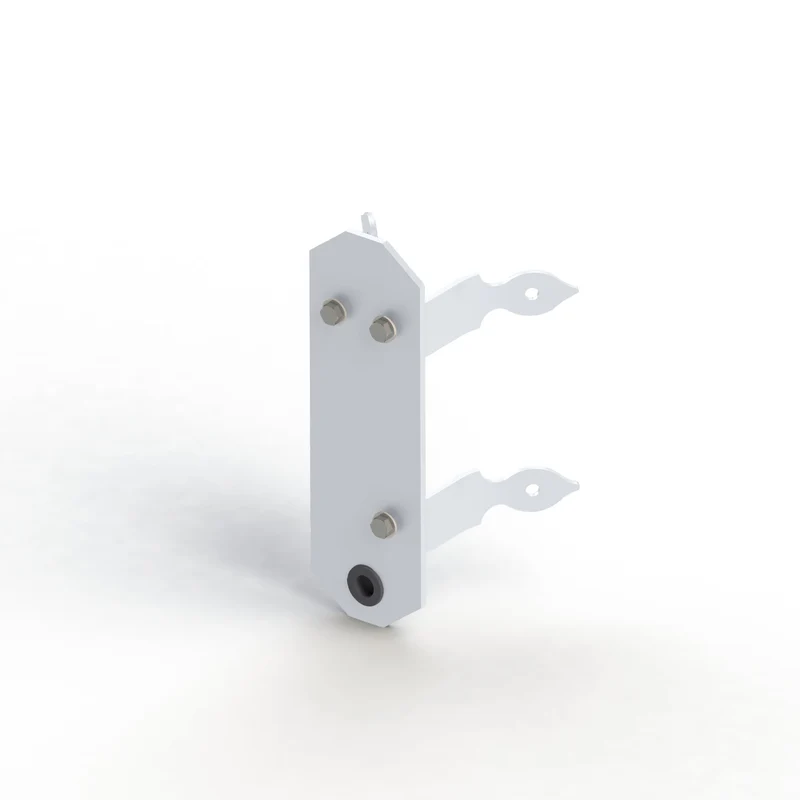 Patte d'angle D BLANC 001 147004001