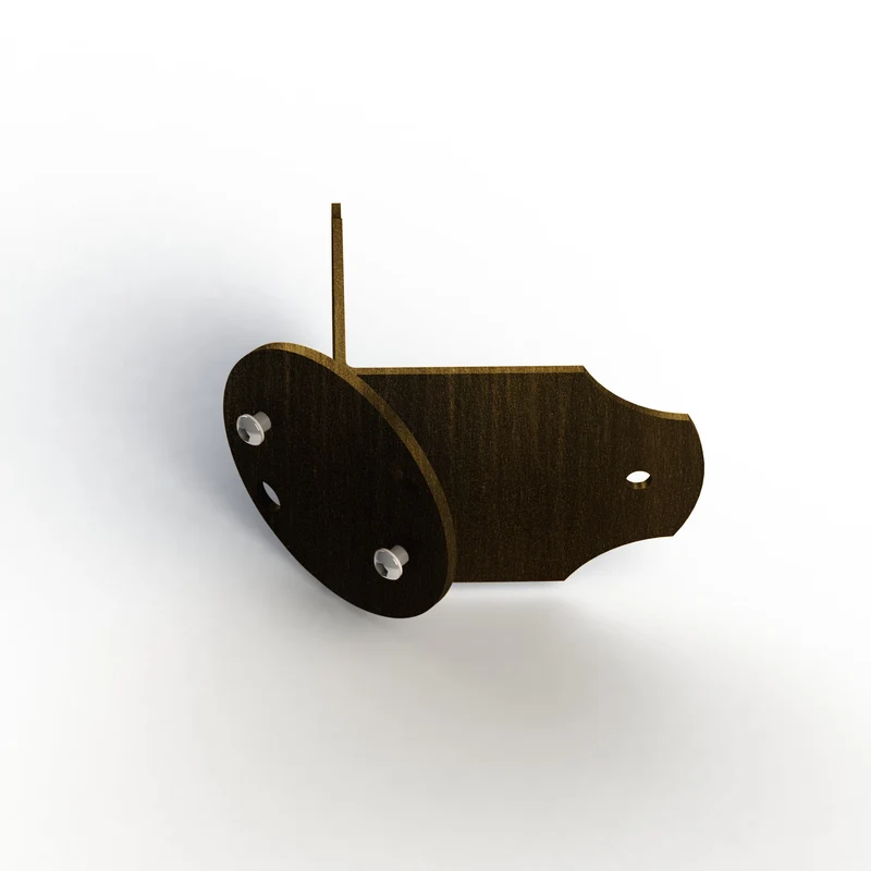 Patte d'angle E PATINE DOREE 009 147005009