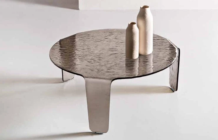 Table basse Romi marron fumé