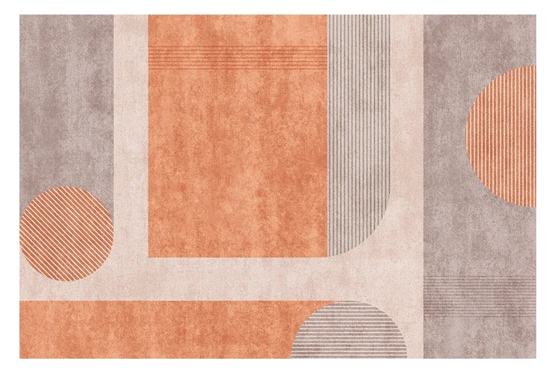 Tapis Contemporain Abstrait