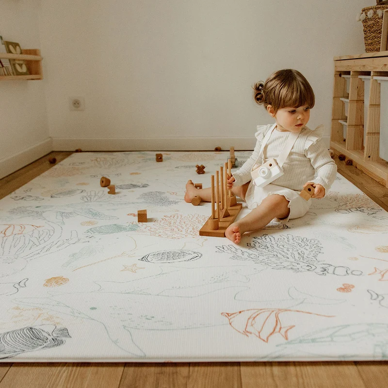 Tapis de jeu XL - le coquillage