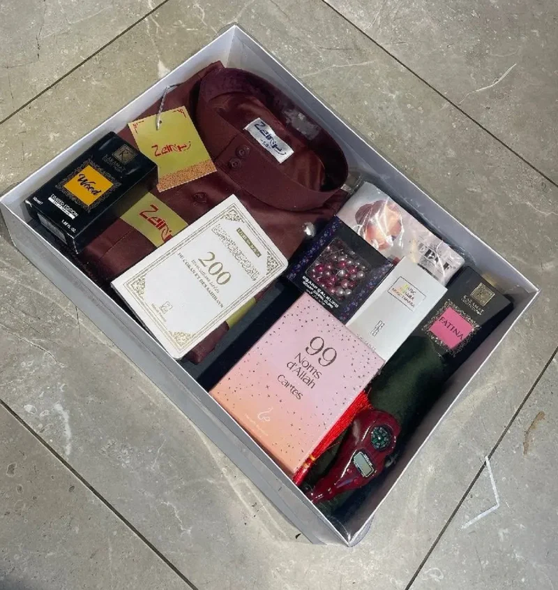 Grande boîte coffret transparente - sans personnalisation