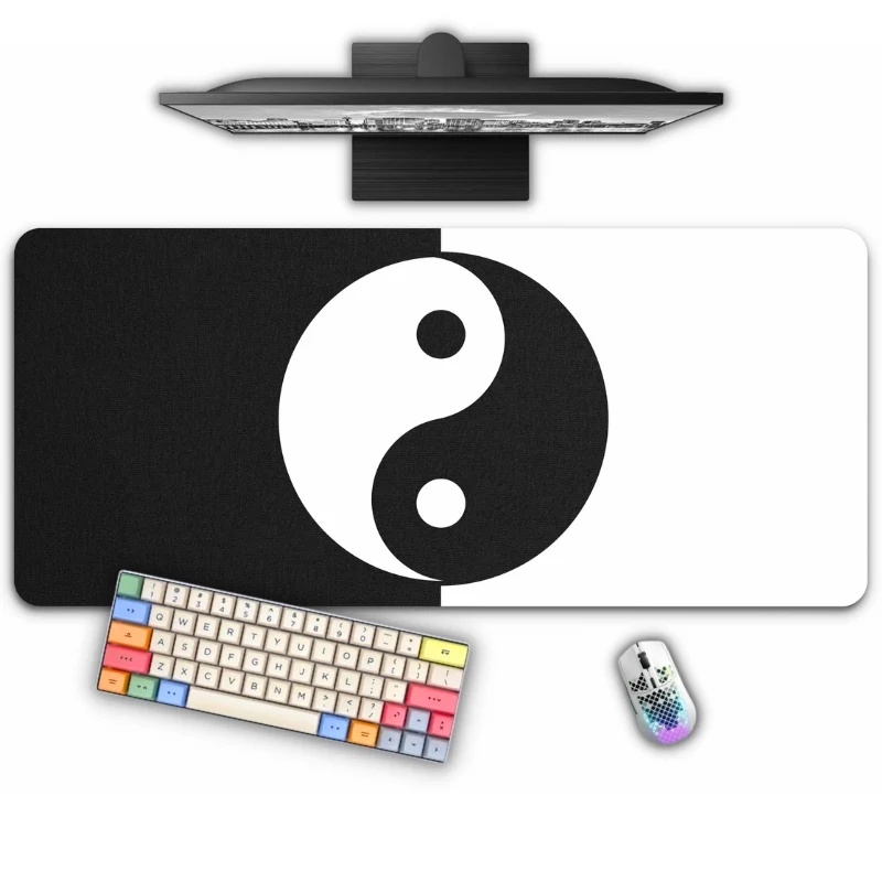 Tapis de bureau - "Yin Yang"