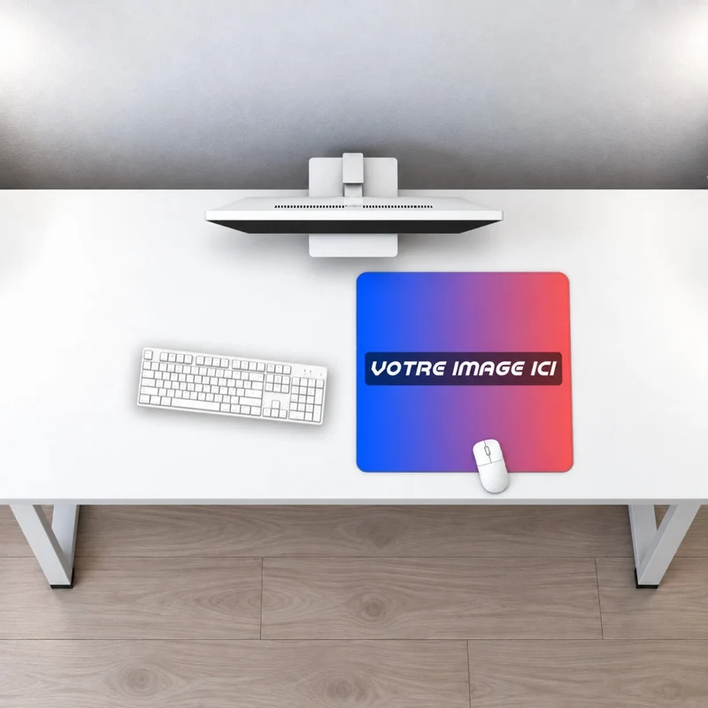 Tapis de Souris Personnalisé (Format grand carré)