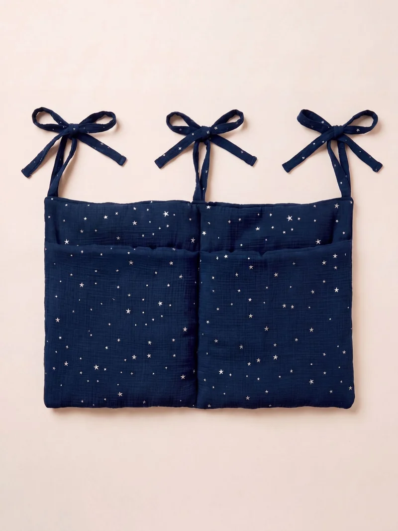 Pochette de lit en mousseline de coton