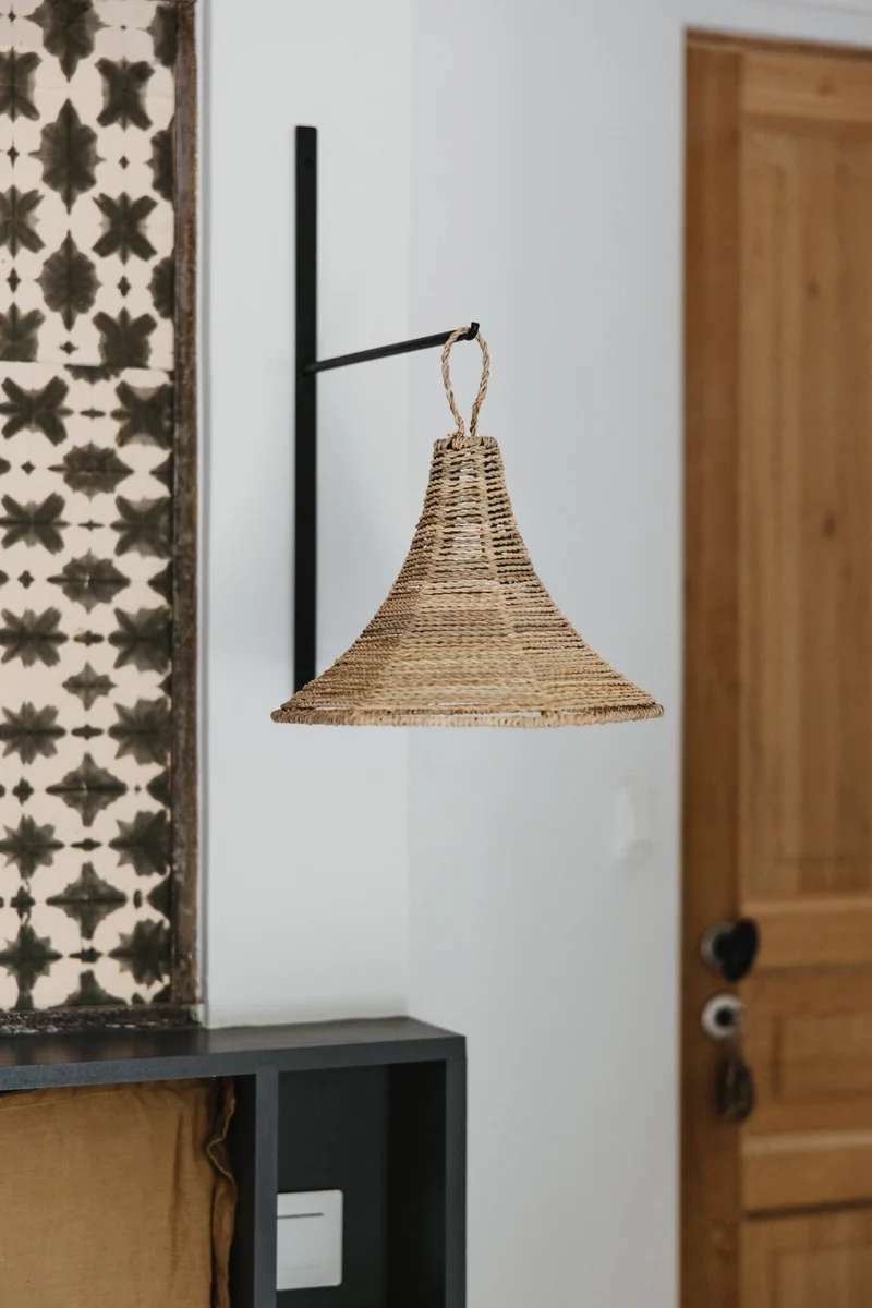 Suspension tressée en Corde de Palmier ARAIG S 30x20cm