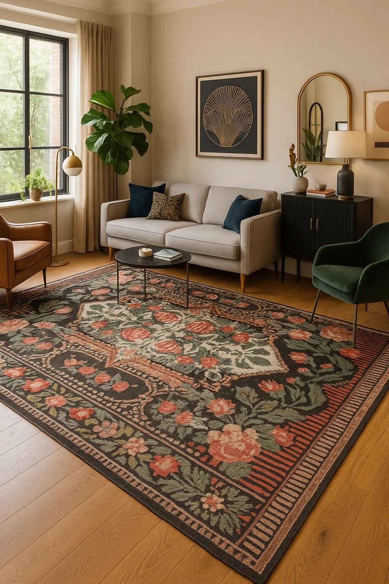 Tapis Moldave Vintage Réf 385