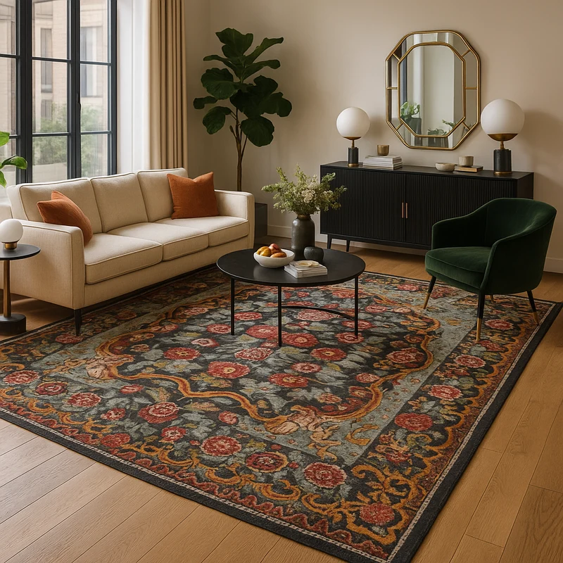 Tapis Moldave Vintage Réf 379