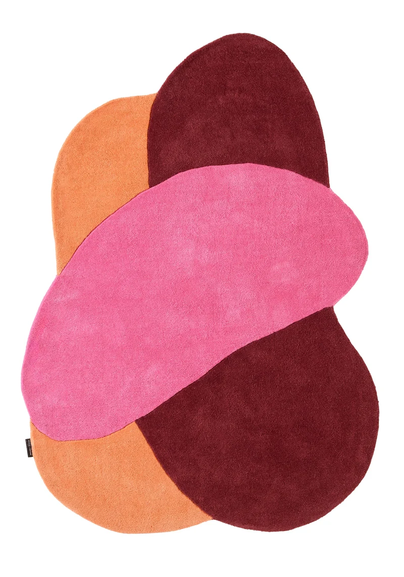 Nuage sucré – Tapis en laine – Multicolore