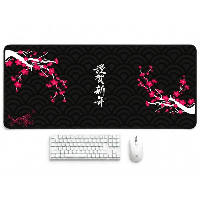 Tapis de Souris "Fleurs de Cerisier Japonais"
