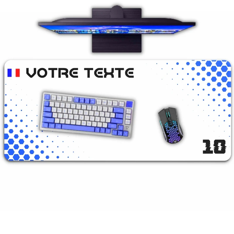 Tapis de Souris Personnalisé E-SPORT (Blanc)