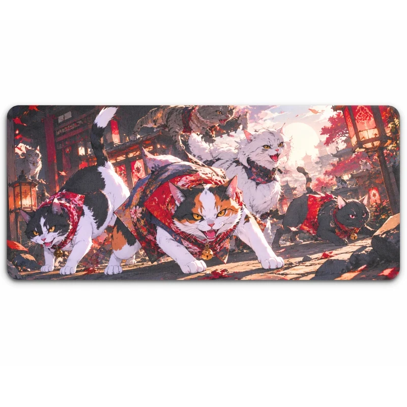 Tapis de Souris "CHATS SAUVAGES AU JAPON"