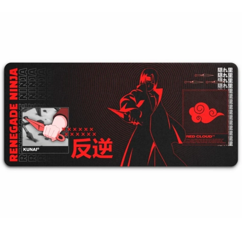 Tapis de Souris "Le Ninja aux Nuages Rouges"
