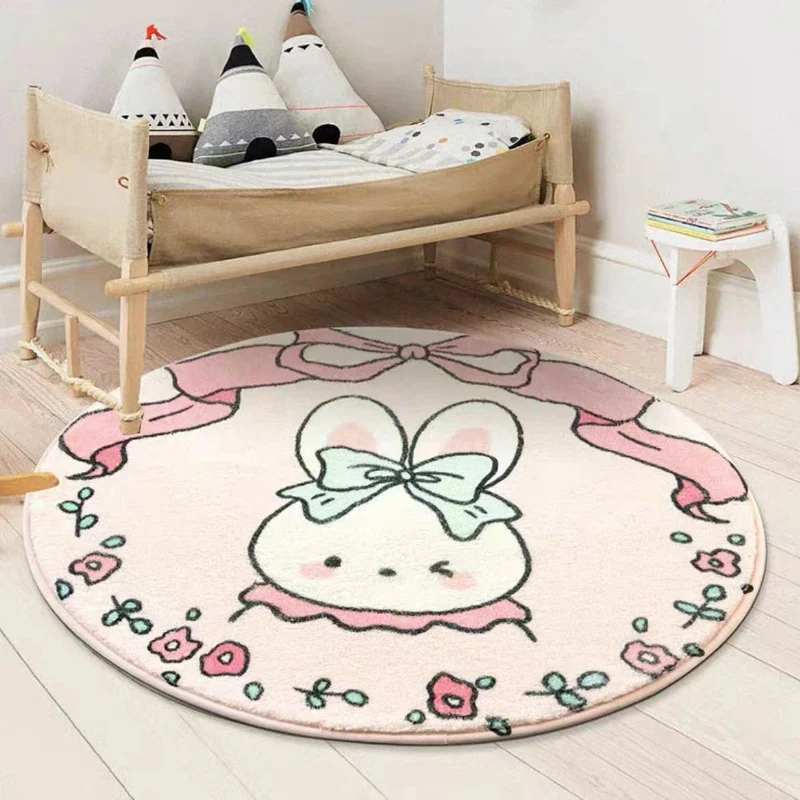 Tapis Rond Lapin