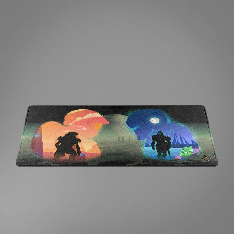 Tapis de Souris "Spartan VS Covenant"