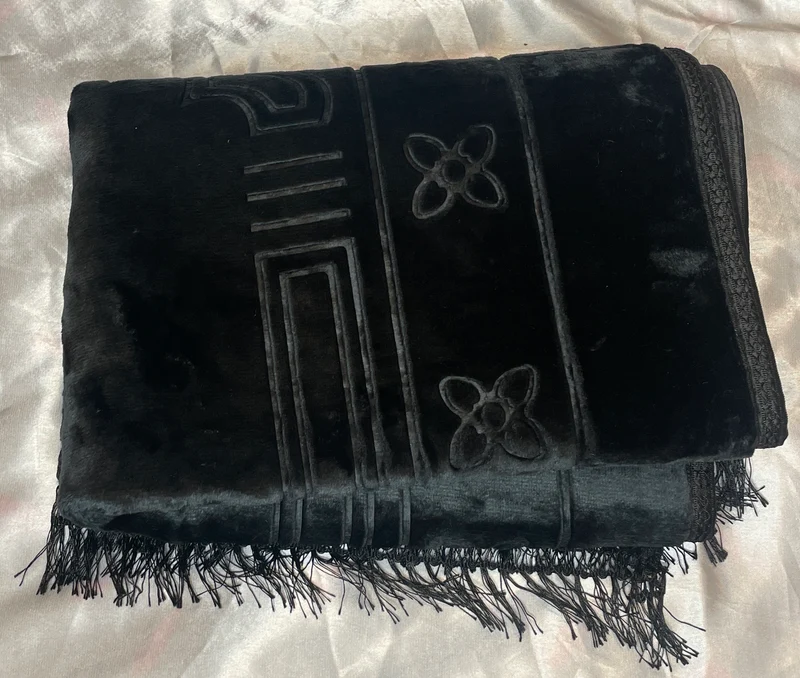 Tapis en velours épais noir - sans personnalisation