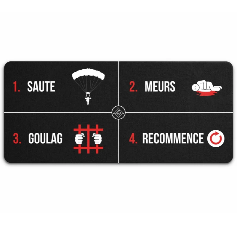 Tapis de Souris "Je suis nul aux Battle Royales"