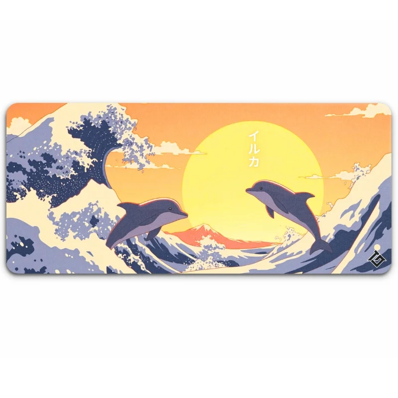 Tapis de Souris "DAUPHINS AU JAPON"