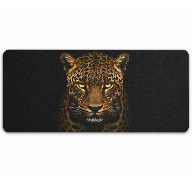 Tapis de Souris "La Sagesse du Léopard"