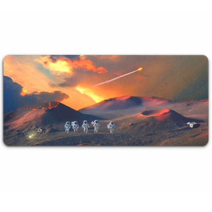 Tapis de Souris "DES CRATÈRES SUR LA PLANÈTE"