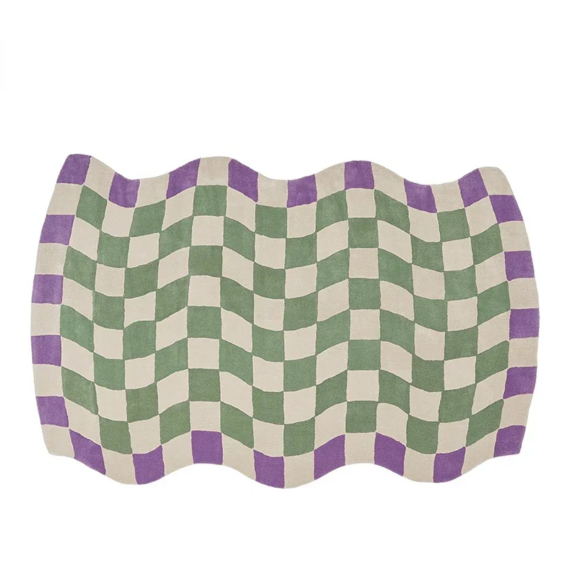 tapis vague damier