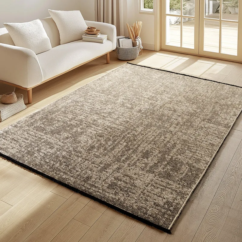 MIRA : Tapis de Salon Beige Chic – Confort et Style Contemporain - MIR1900BEI