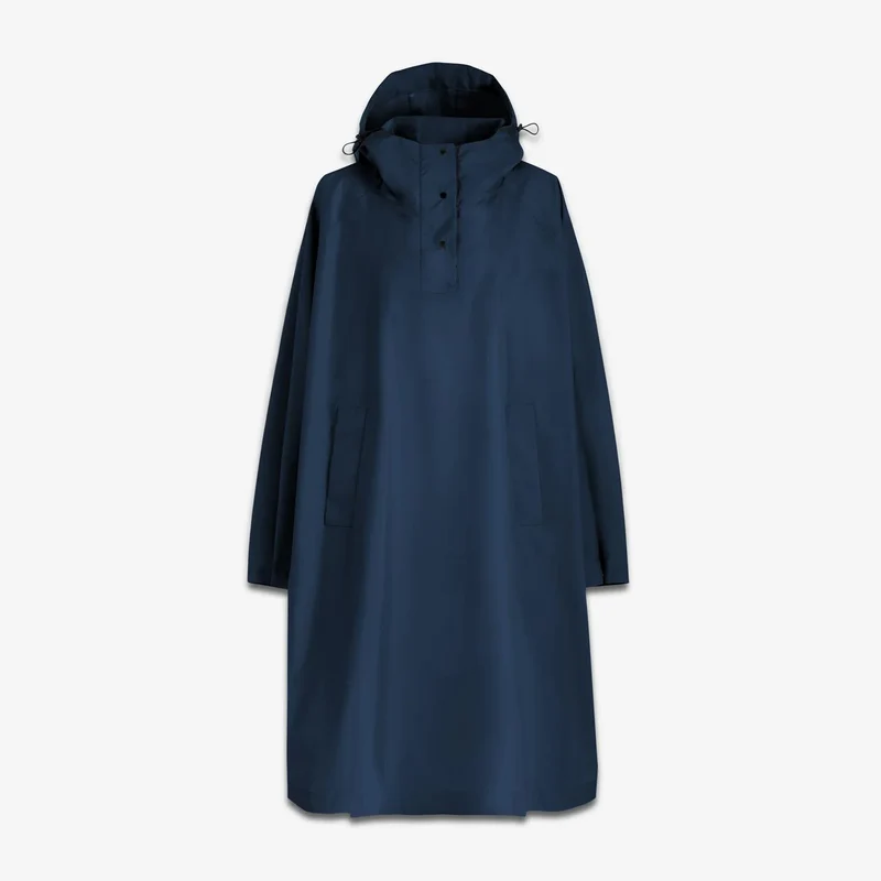 Mini maxi raincoat à boutons pressions