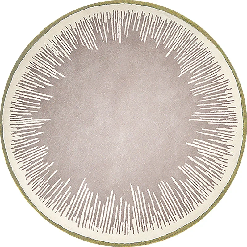 Tapis Moderne Rond
