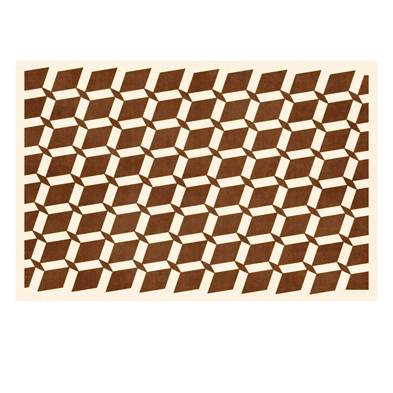 Grand Tapis de Salon Damier