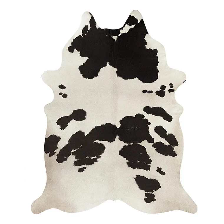 Tapis en Peau de Vache Patchwork
