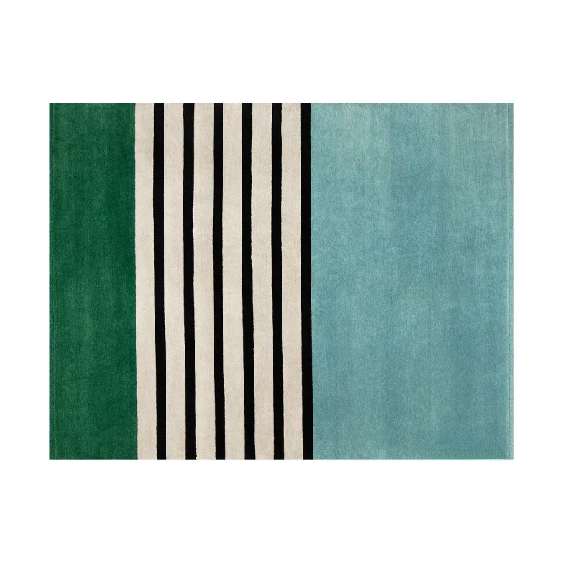 Tapis Rayé Multicolore