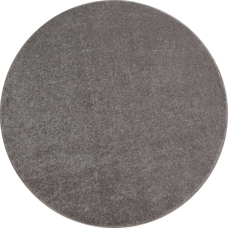 CALIFORNIE - Tapis rond uni à poils courts - CAL7000BEI