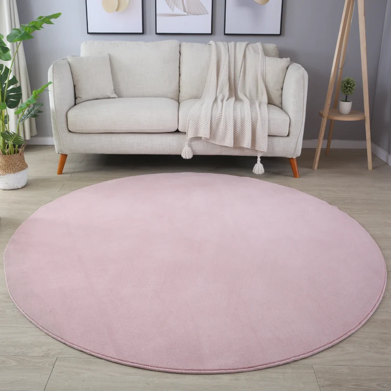 MOSCOU - tapis rond uni minimaliste - MOS5400ROS