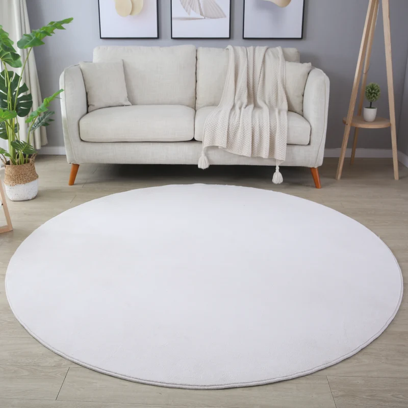 MOSCOU - tapis rond uni minimaliste - MOS5400CRE