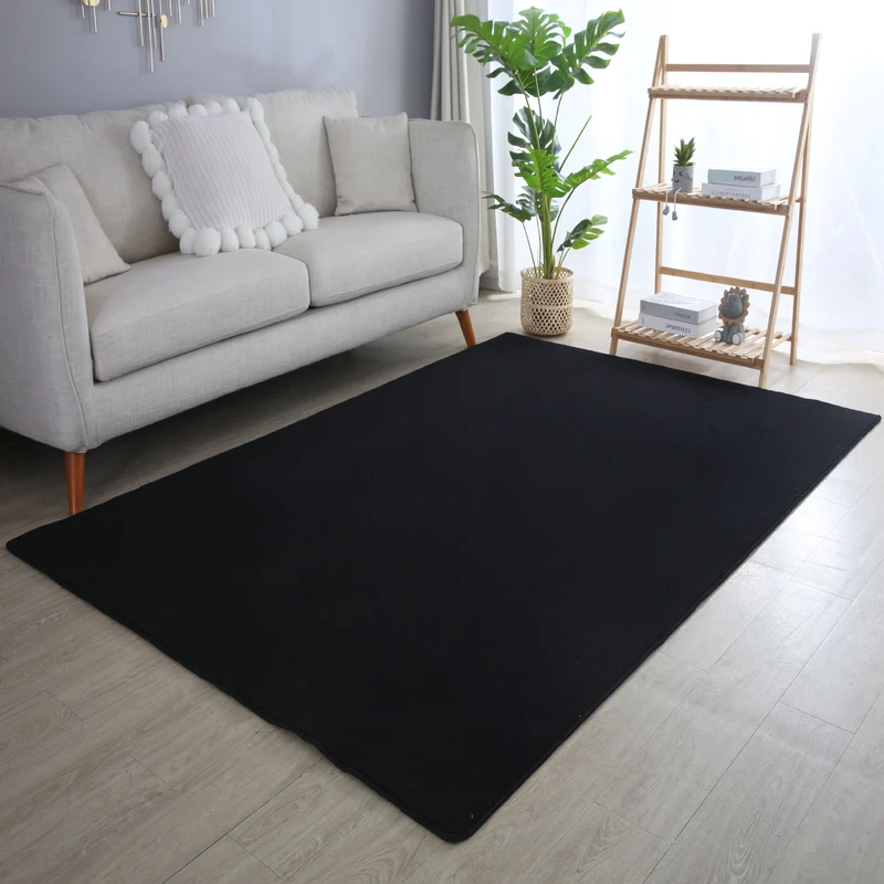 MOSCOU - tapis uni minimaliste - MOS5400NOI