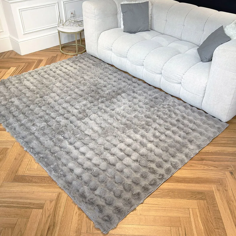 BUBBLE - Tapis doux anthracite - BUB292ANT