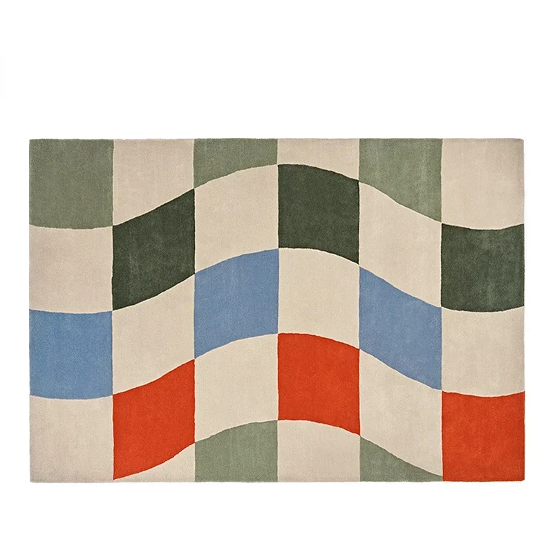 tapis à carreaux