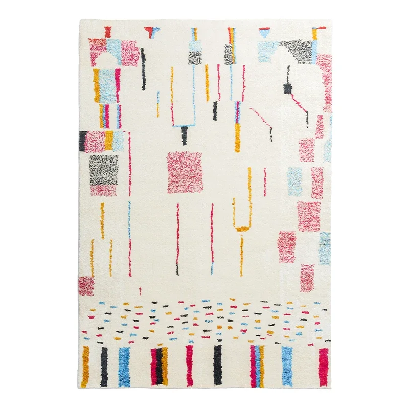Tapis Beige Ethnique
