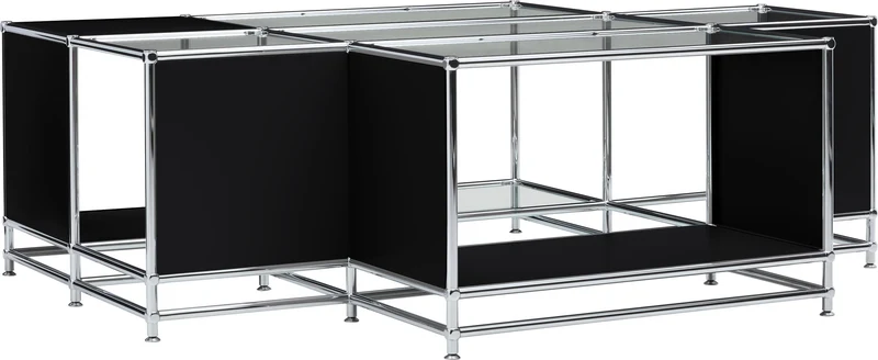 FLEXCUBE Salontisch Glas
