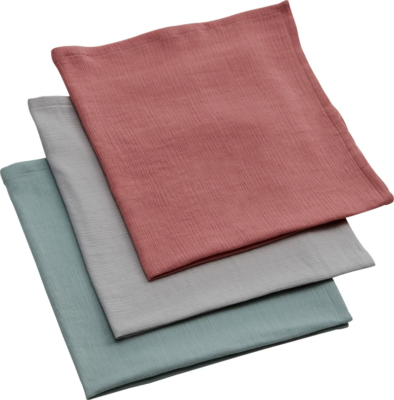 ELISEA Mundtüchlein 3er Set