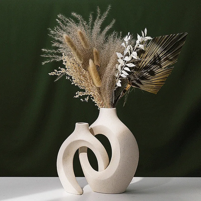 Duo de vases céramiques ~ LYEL