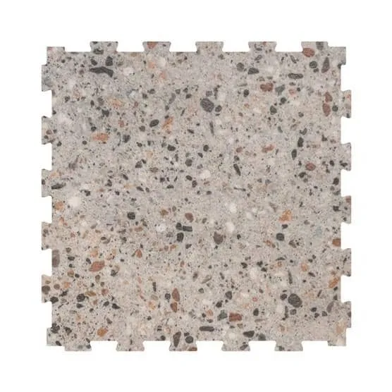 DALLE PVC MOSAÏK PIERRE MARRON