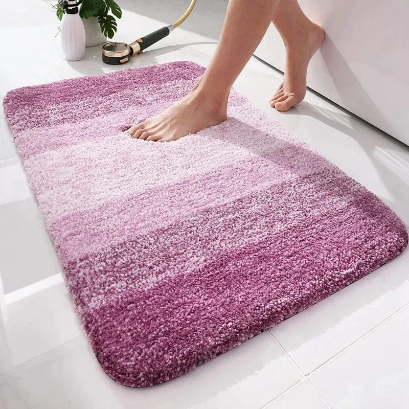 Tapis velours violet