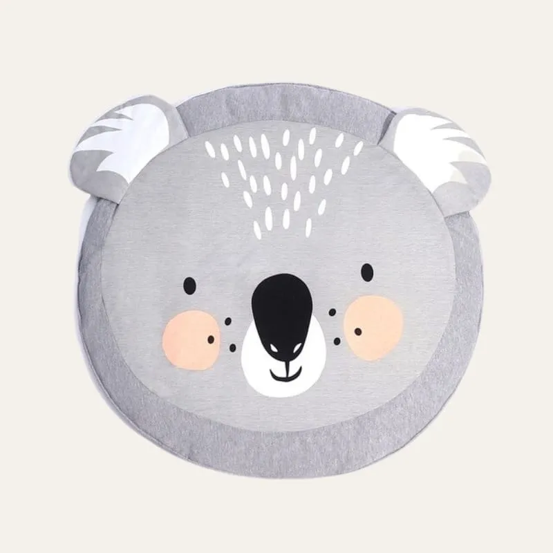 Tapis rond en coton koala ~ THOMAS