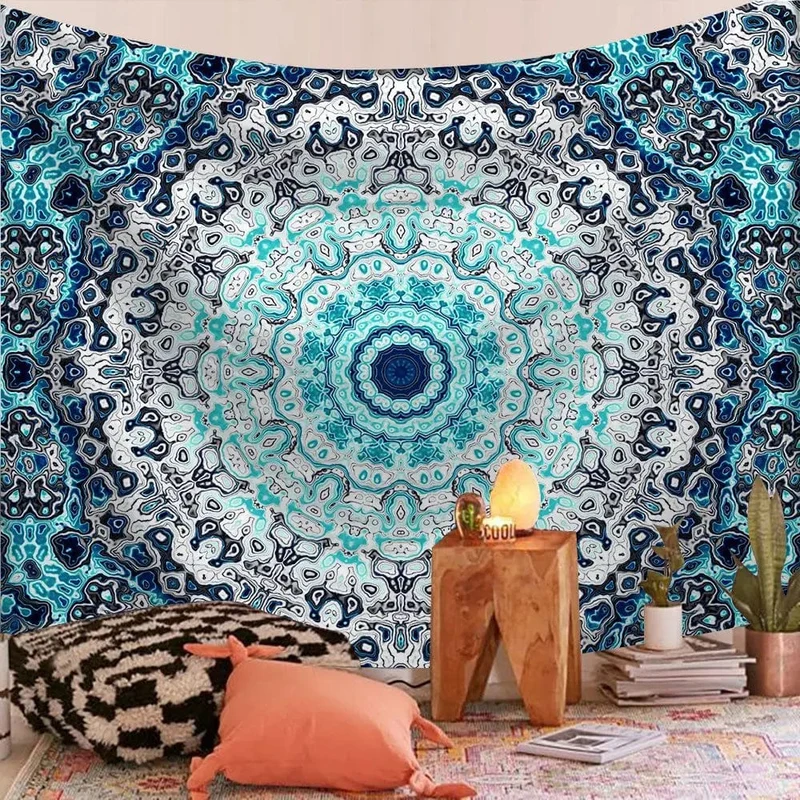 Tapis mural mandala céleste