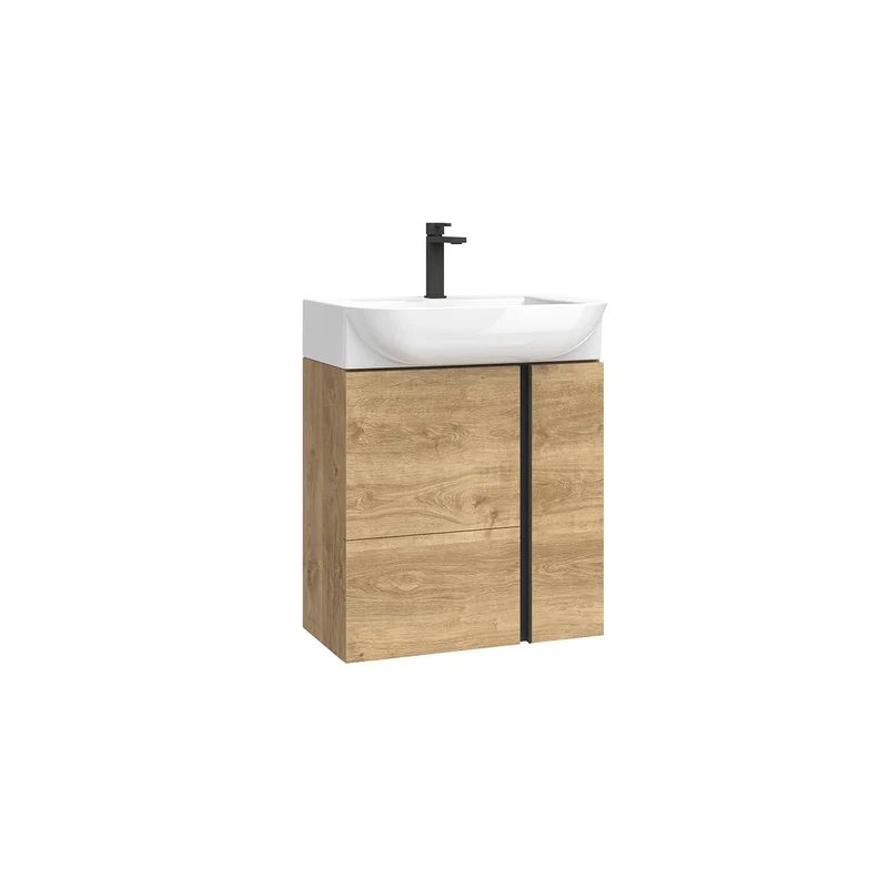 Meuble de salle de bain à fond réduit Versa